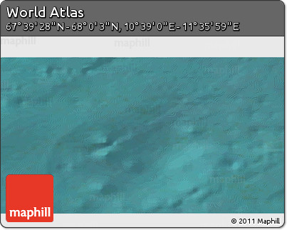 Satellite 3D Map of the Area around 67° 49' 45" N, 11° 7' 30" E