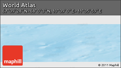Physical Panoramic Map of the Area around 67° 49' 45" N, 11° 7' 30" E