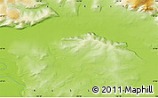 Physical Map of the area around 67° 49' 45" N, 136° 4' 29" E