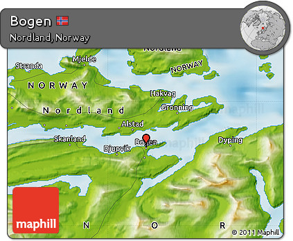 Physical Map of Bogen