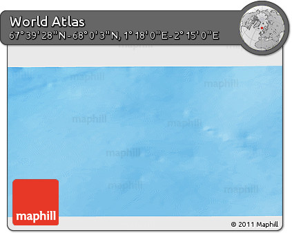 Physical 3D Map of the Area around 67° 49' 45" N, 1° 46' 29" E