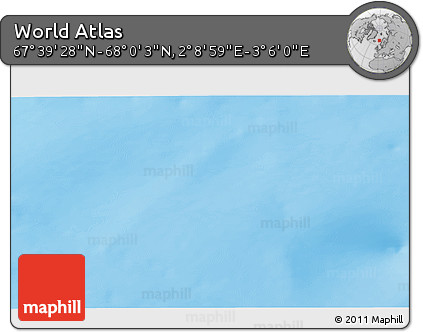 Physical 3D Map of the Area around 67° 49' 45" N, 2° 37' 30" E