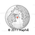 Outline Map of the Area around 67° 49' 45" N, 44° 58' 30" W, rectangular outline