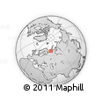 Outline Map of the Area around 67° 49' 45" N, 49° 22' 30" E, rectangular outline