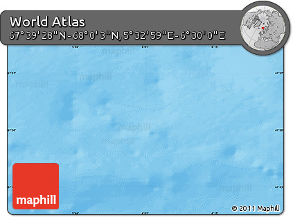 Political Map of the Area around 67° 49' 45" N, 6° 1' 30" E