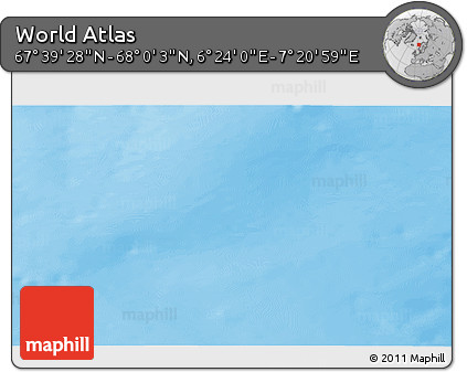 Physical 3D Map of the Area around 67° 49' 45" N, 6° 52' 30" E
