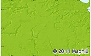 Physical Map of the area around 67° 49' 45" N, 70° 37' 30" E