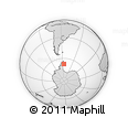Outline Map of the Area around 67° 18' 54" S, 56° 1' 29" W, rectangular outline