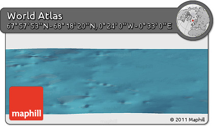 Satellite Panoramic Map of the Area around 68° 8' 7" N, 0° 4' 30" E