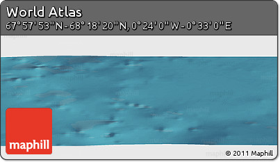 Satellite Panoramic Map of the Area around 68° 8' 7" N, 0° 4' 30" E