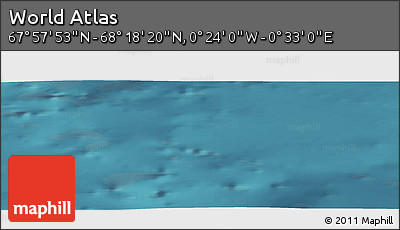 Satellite Panoramic Map of the Area around 68° 8' 7" N, 0° 4' 30" E