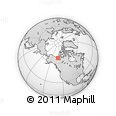 Outline Map of the Area around 68° 8' 7" N, 128° 16' 30" W, rectangular outline