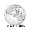 Outline Map of the Area around 68° 8' 7" N, 140° 10' 30" W, rectangular outline