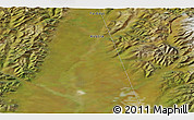 Satellite 3D Map of the area around 68° 8' 7" N, 141° 10' 30" E