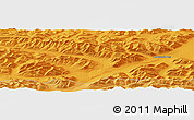 Political Panoramic Map of Anaktuvuk Pass