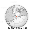 Outline Map of the Area around 68° 8' 7" N, 160° 43' 29" E, rectangular outline