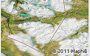 Satellite Map of the area around 68° 8' 7" N, 17° 55' 29" E