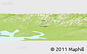 Physical Panoramic Map of the area around 68° 8' 7" N, 28° 7' 30" E