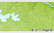 Physical 3D Map of the area around 68° 8' 7" N, 38° 19' 30" E