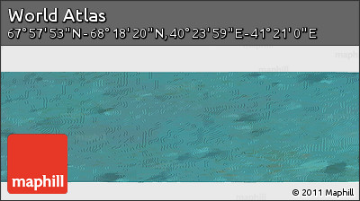 Satellite Panoramic Map of the Area around 68° 8' 7" N, 40° 52' 30" E