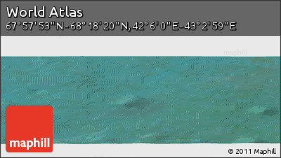 Satellite Panoramic Map of the Area around 68° 8' 7" N, 42° 34' 30" E