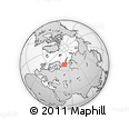 Outline Map of the Area around 68° 8' 7" N, 49° 22' 30" E, rectangular outline