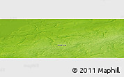 Physical Panoramic Map of the area around 68° 8' 7" N, 60° 25' 29" E