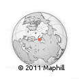 Outline Map of the Area around 68° 8' 7" N, 62° 58' 30" E, rectangular outline