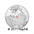 Outline Map of the Area around 68° 8' 7" N, 67° 13' 29" E, rectangular outline