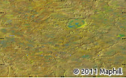 Satellite Map of the area around 68° 8' 7" N, 69° 46' 30" E