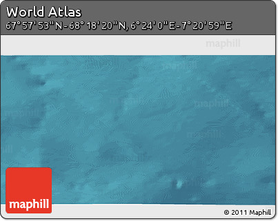 Satellite 3D Map of the Area around 68° 8' 7" N, 6° 52' 30" E