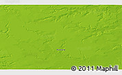 Physical 3D Map of the area around 68° 8' 7" N, 75° 43' 29" E