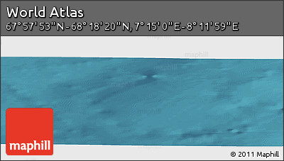 Satellite Panoramic Map of the Area around 68° 8' 7" N, 7° 43' 29" E