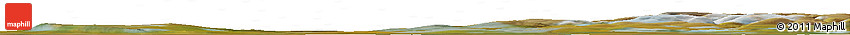 Satellite Horizon Map of the Area around 68° 8' 7" N, 89° 19' 29" E