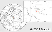 Blank Location Map of the area around 68° 8' 7" N, 91° 1' 30" E