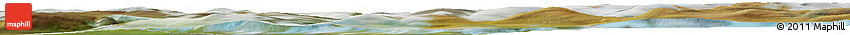 Satellite Horizon Map of the Area around 68° 8' 7" N, 92° 43' 29" E