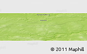 Physical Panoramic Map of the area around 68° 26' 21" N, 104° 37' 30" E