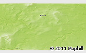 Physical 3D Map of the area around 68° 26' 21" N, 106° 19' 29" E
