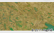 Satellite 3D Map of the area around 68° 26' 21" N, 117° 13' 29" W