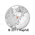 Outline Map of the Area around 68° 26' 21" N, 132° 40' 30" E, rectangular outline