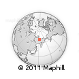 Outline Map of the Area around 68° 26' 21" N, 152° 13' 29" E, rectangular outline