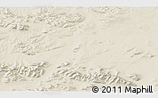 Shaded Relief 3D Map of the area around 68° 26' 21" N, 157° 10' 30" W