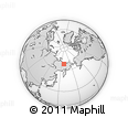 Outline Map of the Area around 68° 26' 21" N, 158° 10' 30" E, rectangular outline
