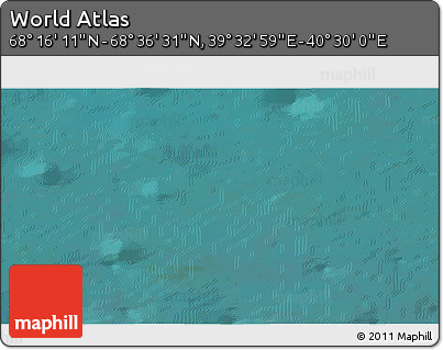 Satellite 3D Map of the Area around 68° 26' 21" N, 40° 1' 29" E