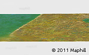 Satellite Panoramic Map of the area around 68° 26' 21" N, 68° 55' 30" E