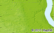 Physical Map of the area around 68° 26' 21" N, 85° 55' 30" E