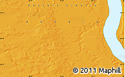 Political Map of the area around 68° 26' 21" N, 85° 55' 30" E