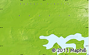 Physical Map of the area around 68° 26' 21" N, 89° 19' 29" E