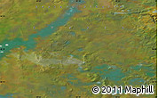 Satellite Map of the area around 68° 26' 21" N, 89° 19' 29" E