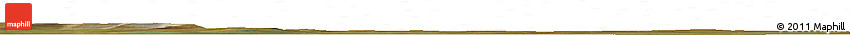 Satellite Horizon Map of the Area around 68° 44' 30" N, 101° 13' 29" E
